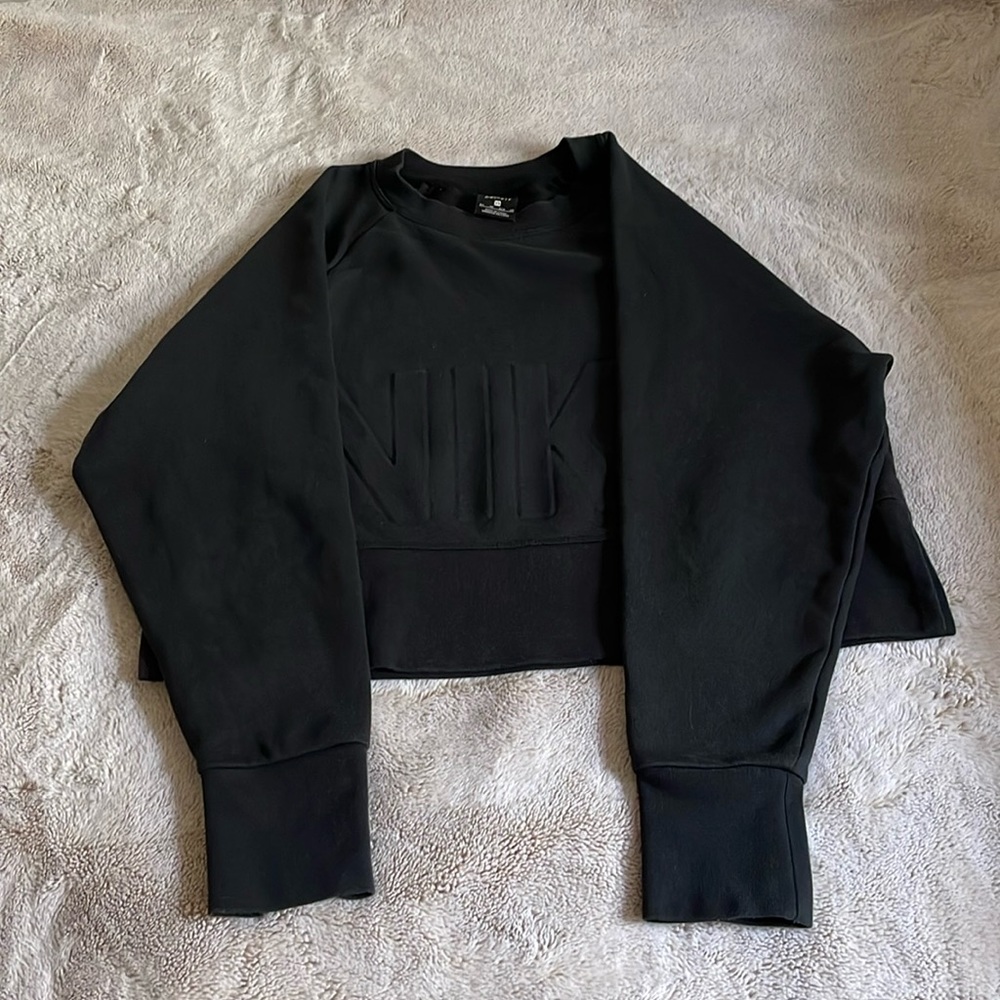 Nike black crewneck